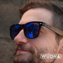Ebony Wood Wanderer Style Sunglasses