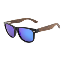 Ebony Wood Wanderer Style Sunglasses