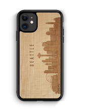 CityScape Wooden Phone Case | Seattle