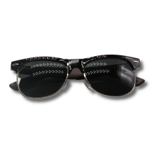 Real Ebony Zebrawood Browline Style Sunglasses